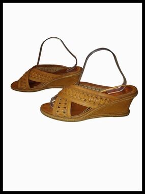 Lauren Ralph Lauren Slide Wedge Sandals